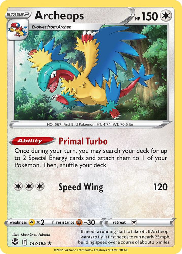 Archeops - 147/195 - Pokémon