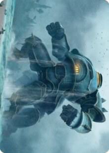 Depth Charge Colossus Art Card - Magic: The Gathering