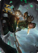 Argothian Opportunist Art Card (Gold-Stamped Signature) - Magic: The Gathering