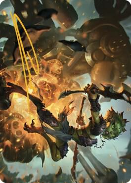 Argothian Sprite Art Card (Gold-Stamped Signature) - Magic: The Gathering