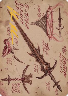Blackblade Reforged Art Card (Gold-Stamped Signature) - Magic: The Gathering