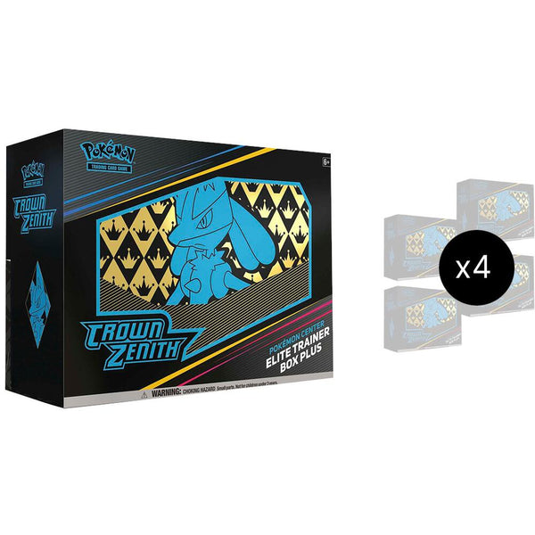 Crown Zenith Pokemon Center Elite Trainer Box Plus Case - Pokémon