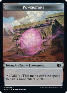 Powerstone // Zombie Double-Sided Token