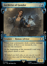 Archivist of Gondor (Showcase Scrolls) - Magic: The Gathering