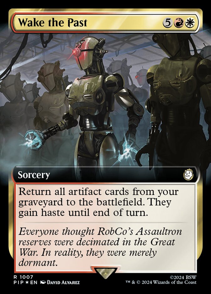 Wake the Past (Extended Art) (Surge Foil)