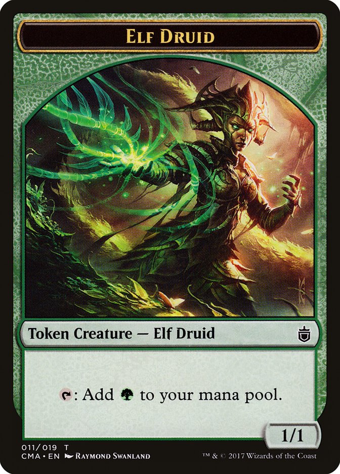 Elf Druid Token (011)