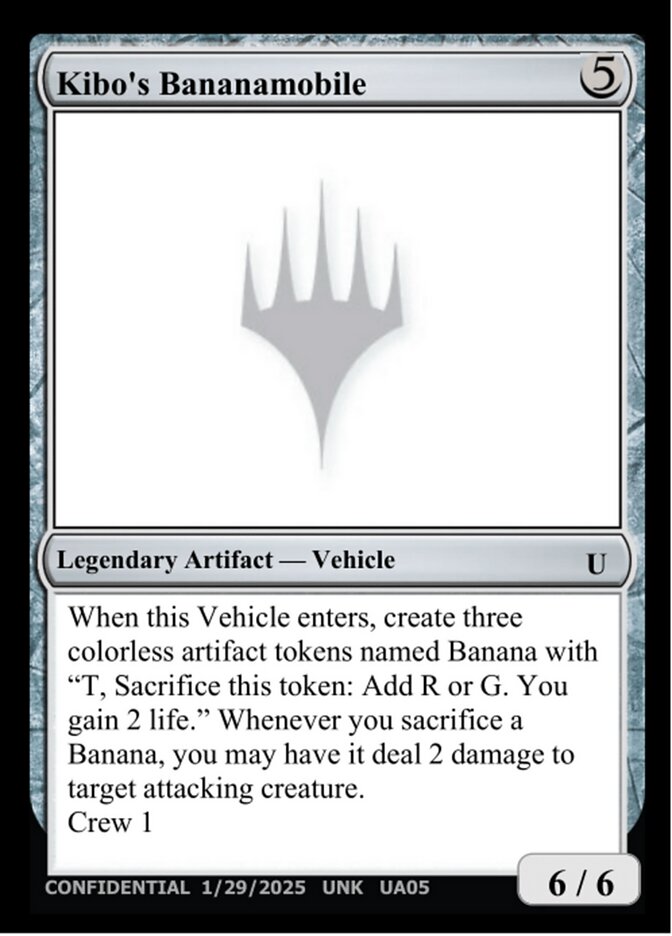Kibo's Bananamobile