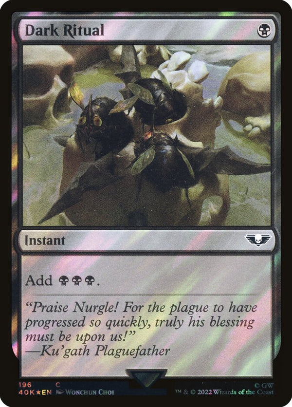 Dark Ritual (Surge Foil) - Magic: The Gathering