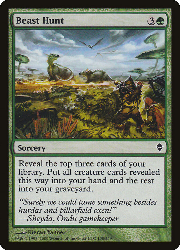 Beast Hunt - Magic: The Gathering