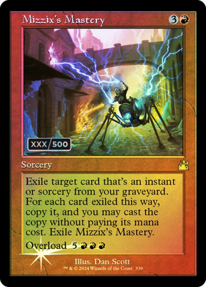 Mizzix's Mastery (Retro Frame) (Serial Numbered)