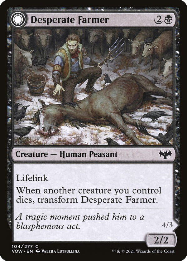 Desperate Farmer - Magic: The Gathering