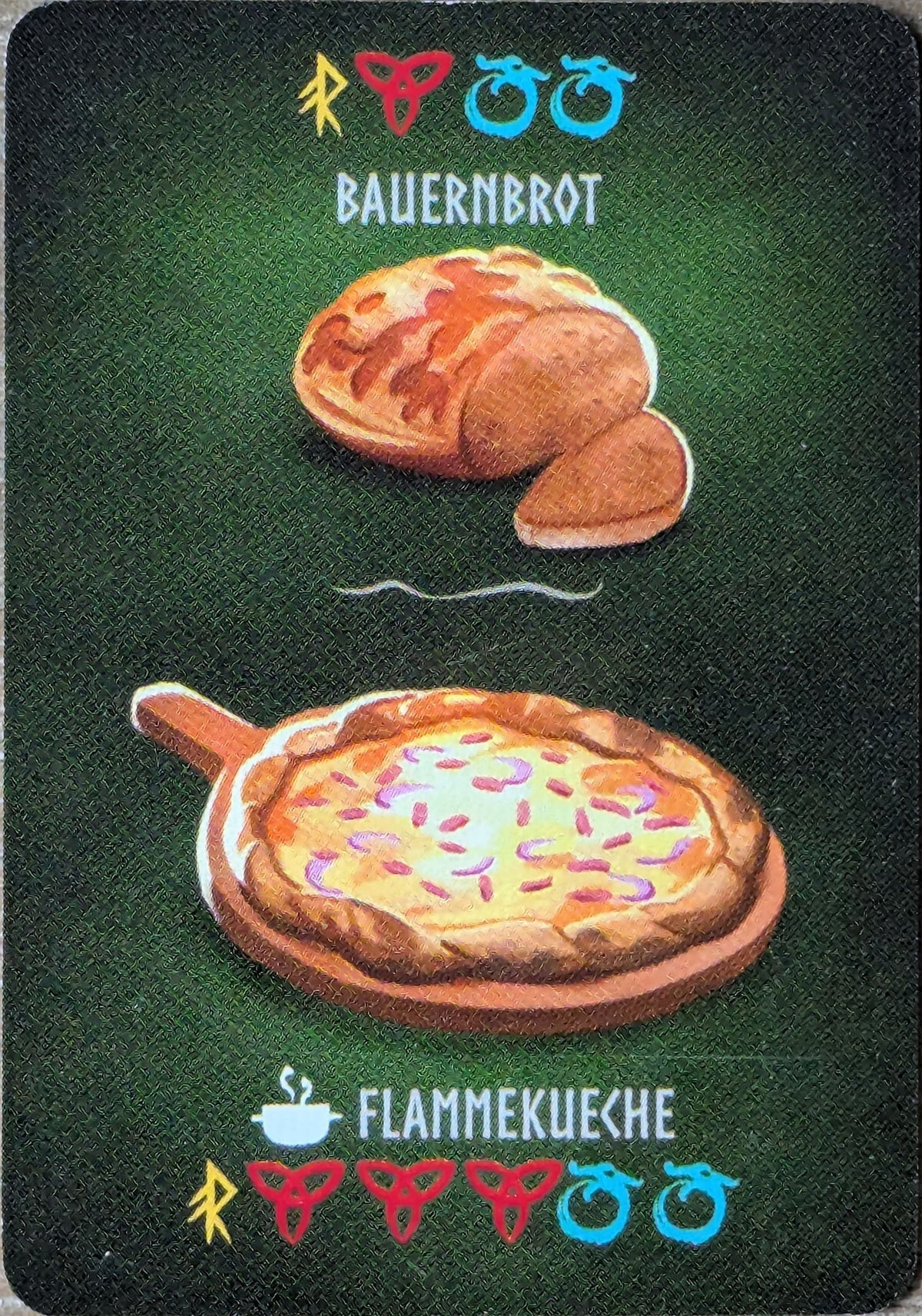 Valheim: The Board Game – Bauernbrot / Flammekueche Promo Card