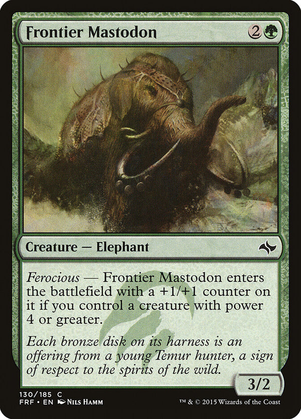 Frontier Mastodon - Magic: The Gathering