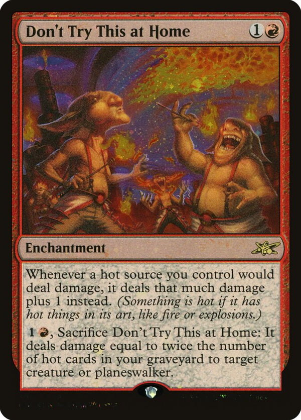 Don't Try This at Home (Galaxy Foil) - Magic: The Gathering