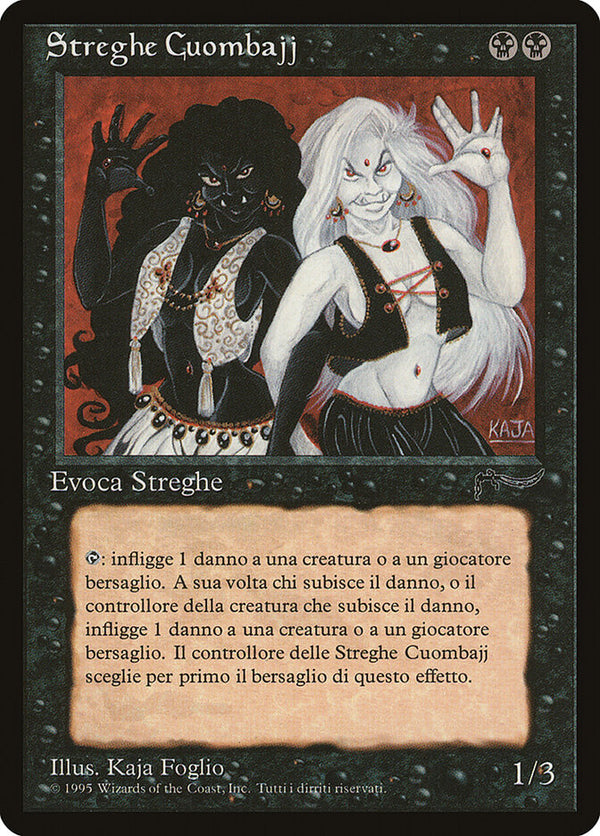 Cuombajj Witches (Italian) - "Streghe Cuomabajj" - Magic: The Gathering