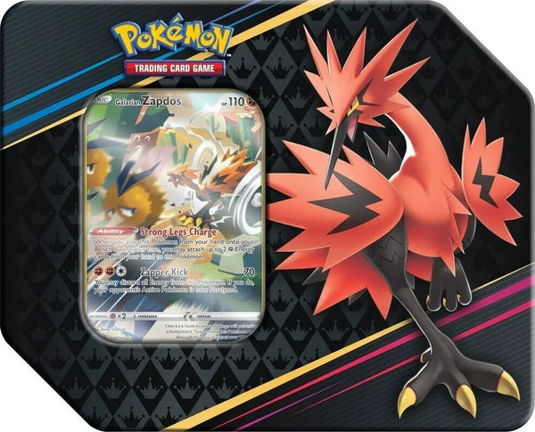 Crown Zenith Tin [Galarian Zapdos] - Pokémon