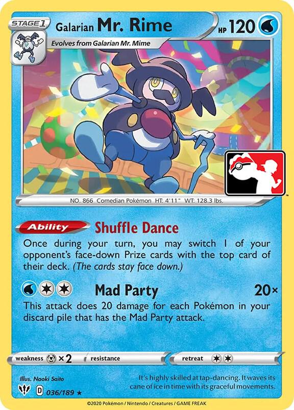 Galarian Mr. Rime - Pokémon