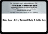 Code Card - Silver Tempest Build & Battle Box - Pokémon