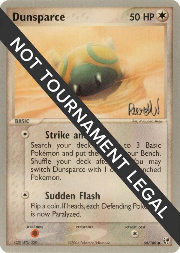 Dunsparce - 2004 (Reed Weichler) - Pokémon