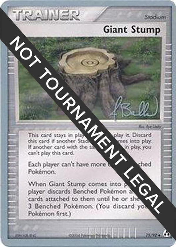 Giant Stump - 2006 (Jimmy Ballard) - Pokémon