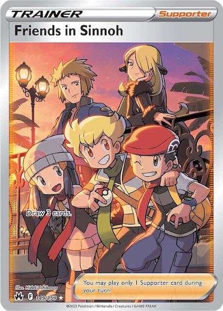 Friends in Sinnoh (Full Art) - Pokémon