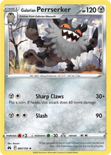 Galarian Perrserker - Pokémon