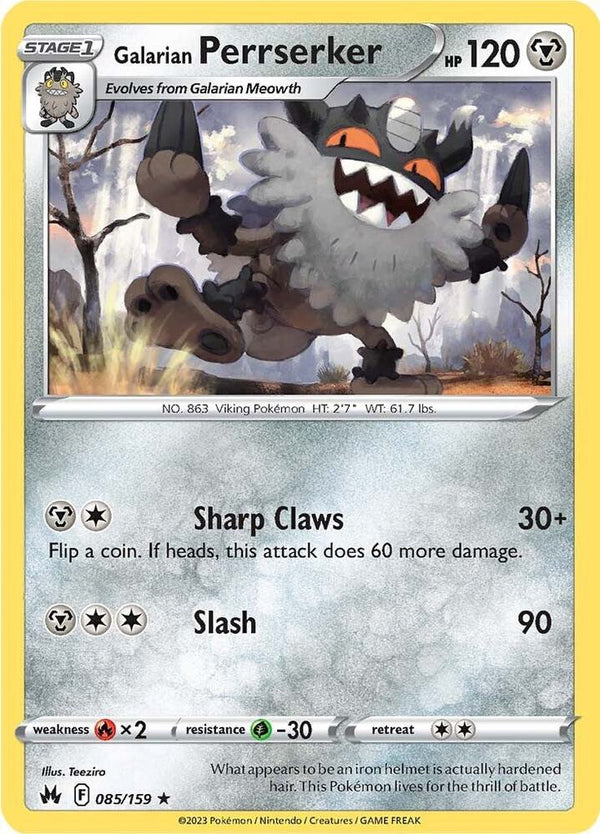 Galarian Perrserker - Pokémon