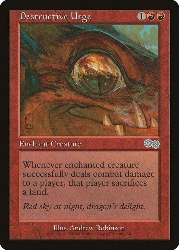 Destructive Urge - Magic: The Gathering