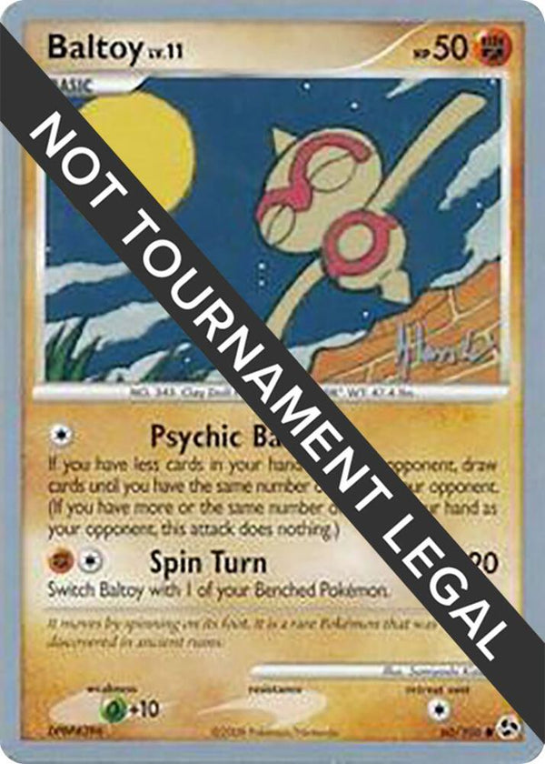 Baltoy - 2008 (Dylan Lefavour) - Pokémon