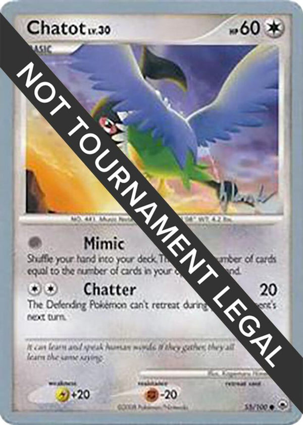 Chatot - 2008 (Dylan Lefavour) - Pokémon