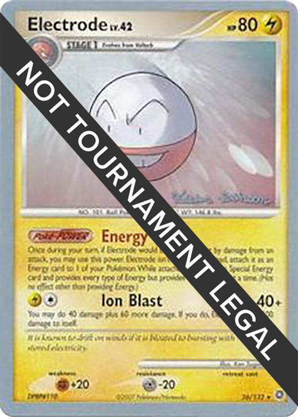 Electrode - 2008 (Tristan Robinson) - Pokémon