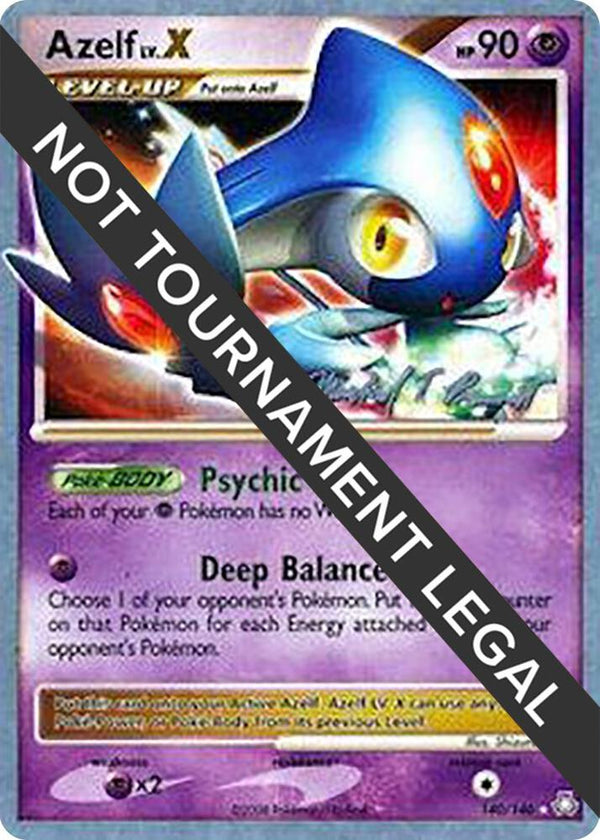 Azelf LV.X - 2010 (Michael Pramawat) - Pokémon
