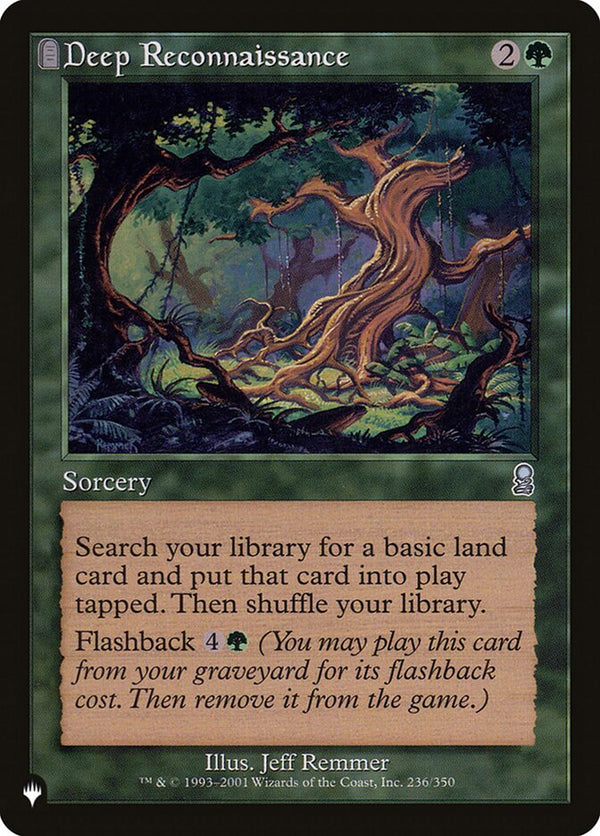 Deep Reconnaissance - Magic: The Gathering