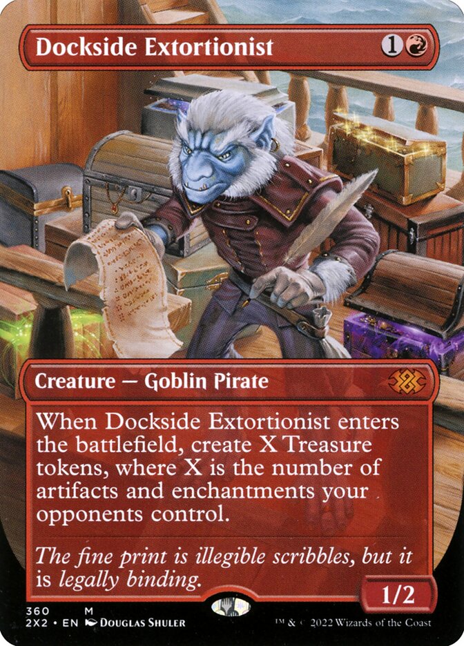 Dockside Extortionist (Borderless)