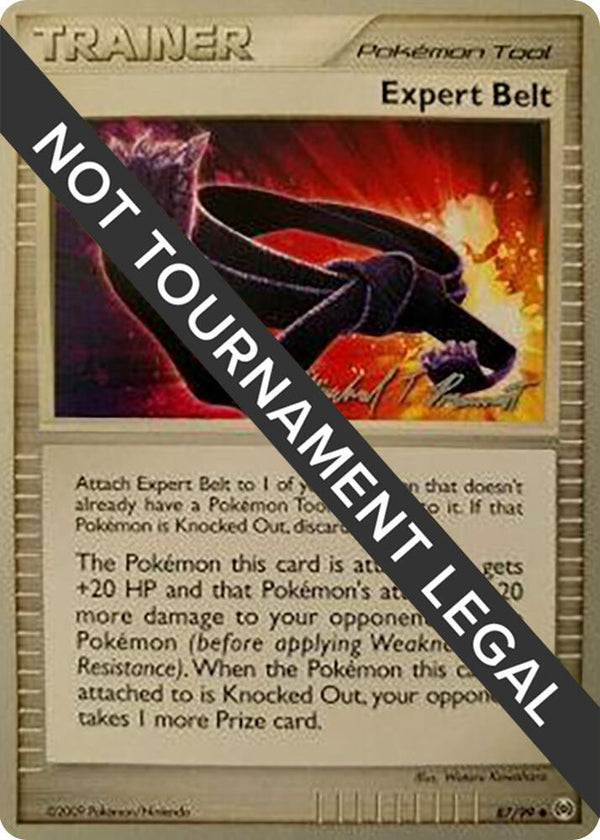 Expert Belt - 2010 (Michael Pramawat) - Pokémon