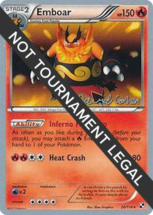 Emboar - 2011 (David Cohen) - Pokémon