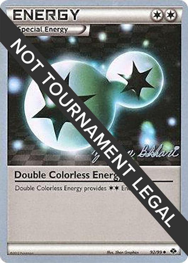 Double Colorless Energy - 2012 (Zachary Bokhari) - Pokémon