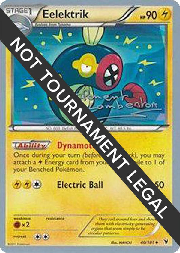 Eelektrik - 2013 (Clement Lamberton) - Pokémon