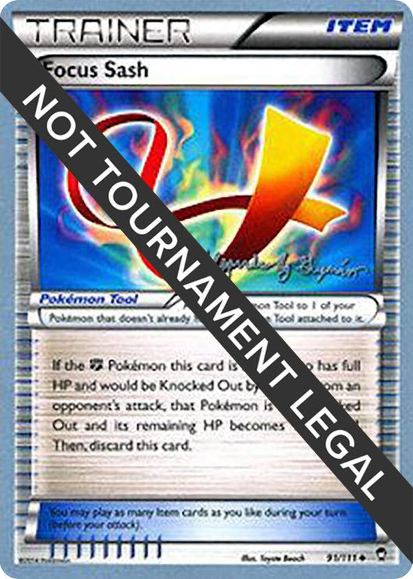 Focus Sash - 2015 (Alejandro Ng-Guzman) - Pokémon