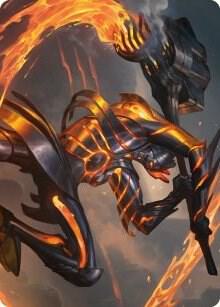 Forgehammer Centurion Art Card - Magic: The Gathering