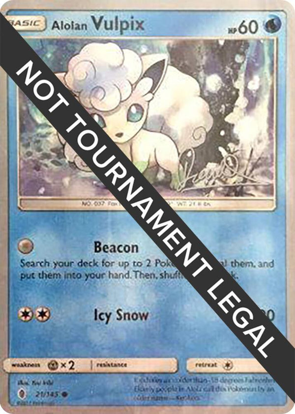 Alolan Vulpix - 2017 (Diego Cassiraga) - Pokémon