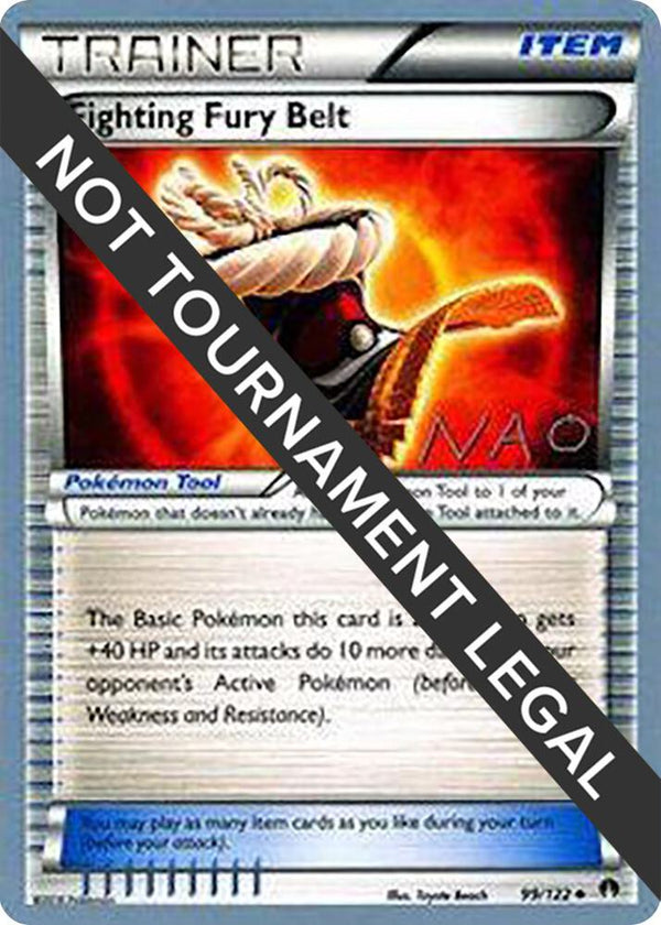 Fighting Fury Belt - 2018 (Naohito Inoue) - Pokémon