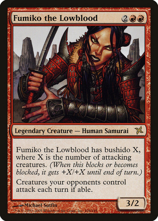 Fumiko the Lowblood - Magic: The Gathering