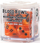 Blood Bowl: Necromantic Horror Team Dice Set (7-Pack) - Games Workshop