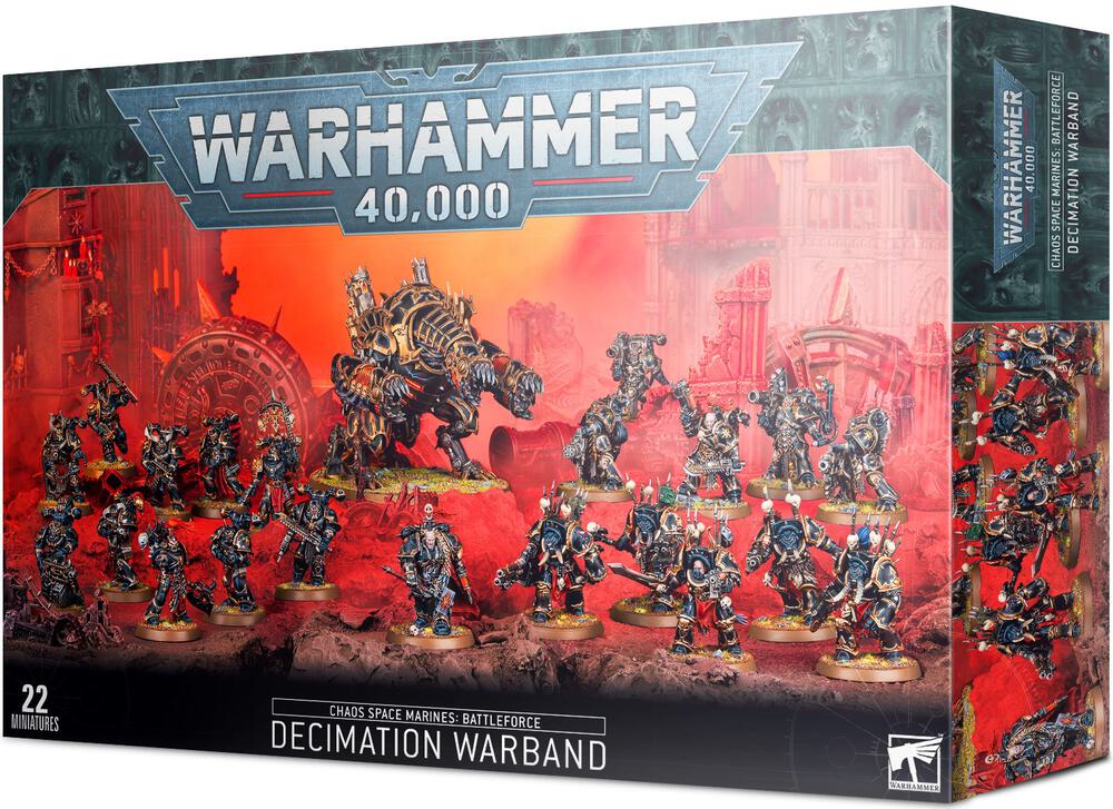 Warhammer: 40K - Chaos Space Marines: Battleforce - Decimation Warband