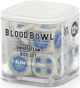 Blood Bowl: Dwarf Team Dice Set (7-Pack) - Games Workshop