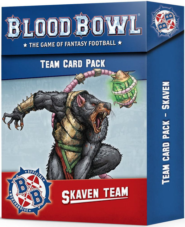 Blood Bowl: Skaven Team Card Pack (200-41) - Games Workshop
