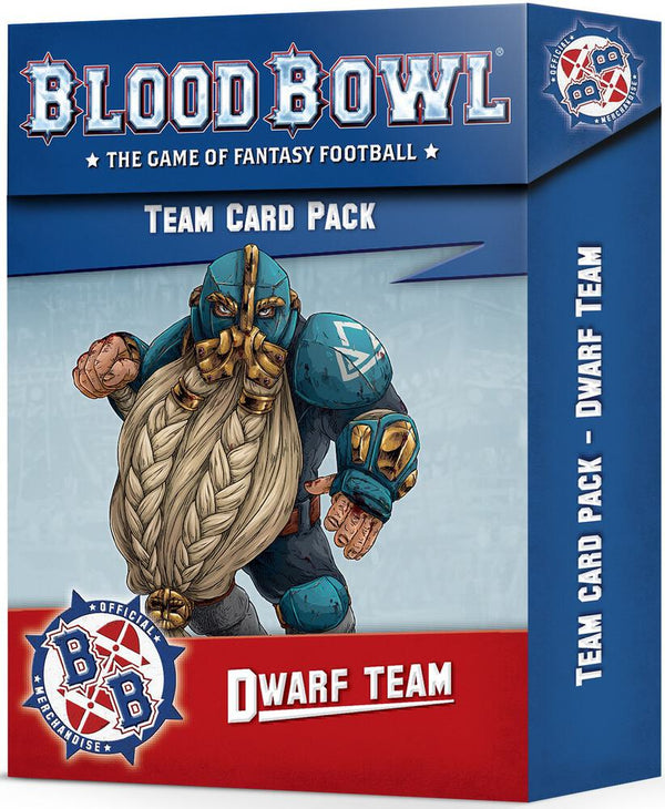 Blood Bowl: Dwarf Team Card Pack (200-45) - Games Workshop