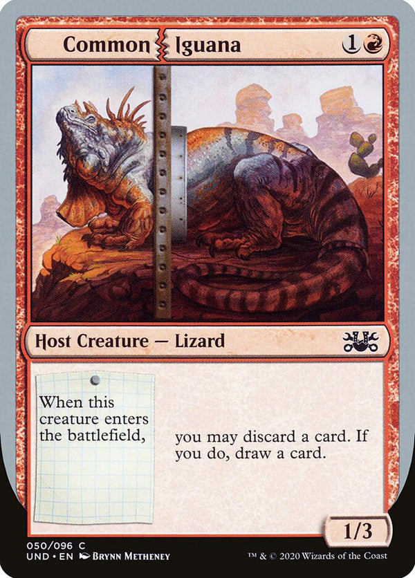 Common Iguana - Magic: The Gathering