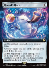 Herald's Horn (Extended Art) - Magic: The Gathering